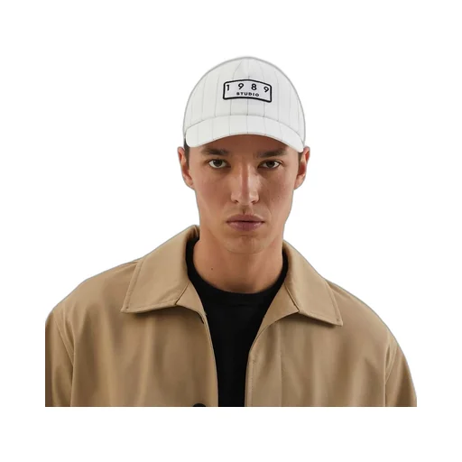 Pinstripe Logo Cap