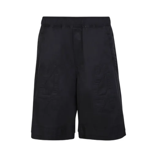 Embossed Logo Elastic Shorts