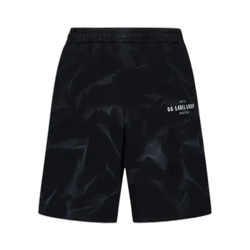 Logo-Printed Faded-Effect Bermuda Shorts
