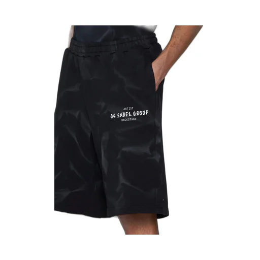 Logo-Printed Faded-Effect Bermuda Shorts