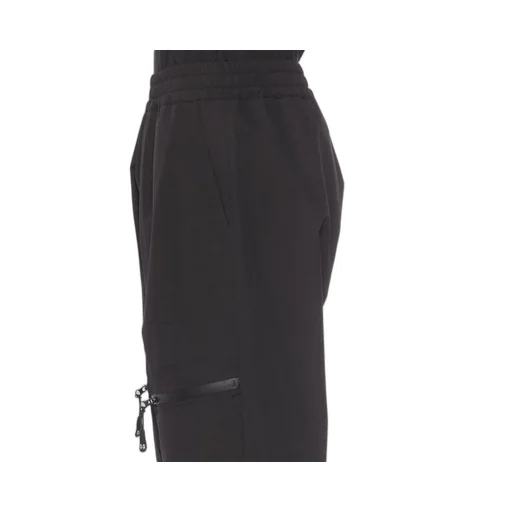 Logo Patch Straight-Leg Trousers