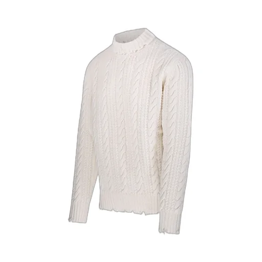 Cable-Knit Turtleneck Sweater