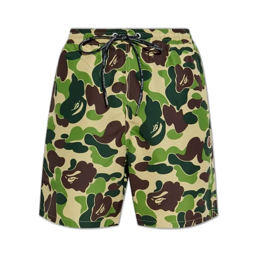 Camo Print Shorts