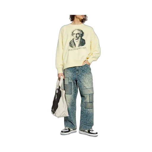 Graphic Print Sweater