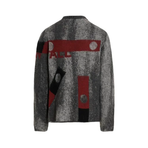 Logo Jacquard Crewneck Jumper