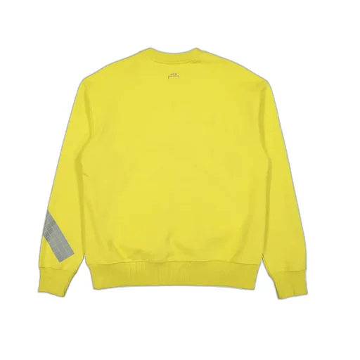 Grid Graphic Print Crewneck Sweatshirt