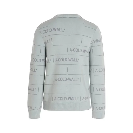 Chain Jacquard Crewneck Knit Jumper