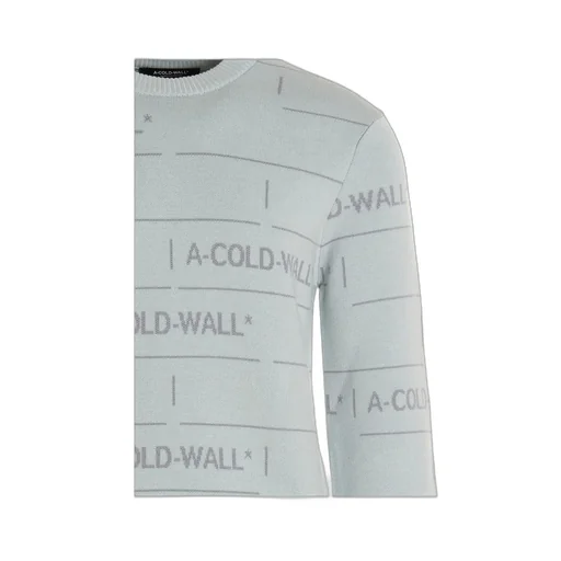 Chain Jacquard Crewneck Knit Jumper