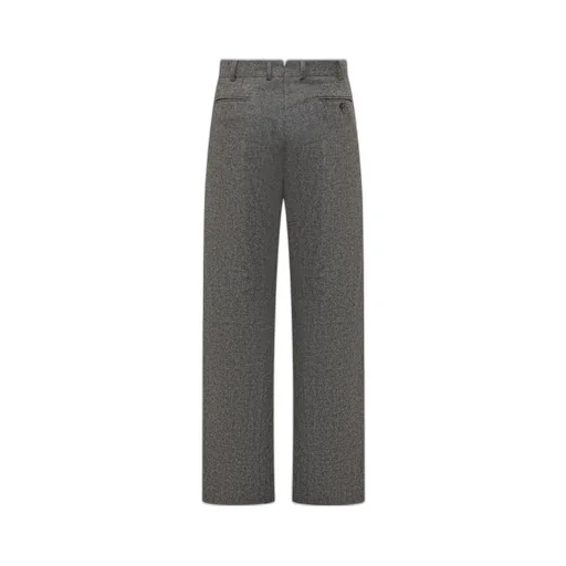 Wool Pleated Pants