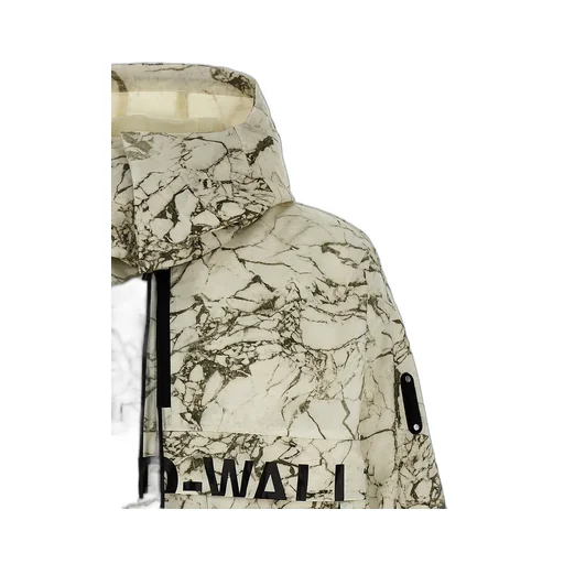 Logo Printed Drawstring Jacket