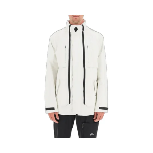 Double-Slider Zipped Filed Jacket