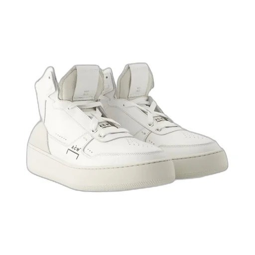 Panelled Hi-Top Sneakers