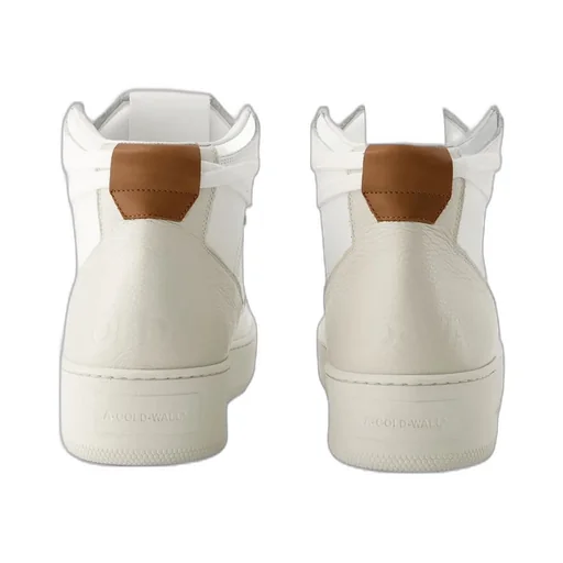 Panelled Hi-Top Sneakers