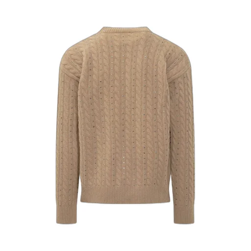 Embellished Cable Knitwear