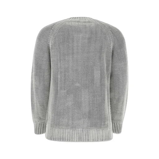 Ribbed-Knit Crewneck Sweater