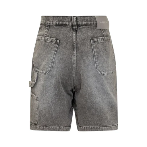 Utility Denim Shorts