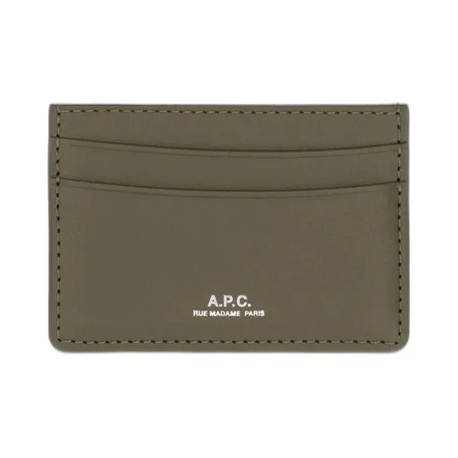André Logo Embossed Cardholder