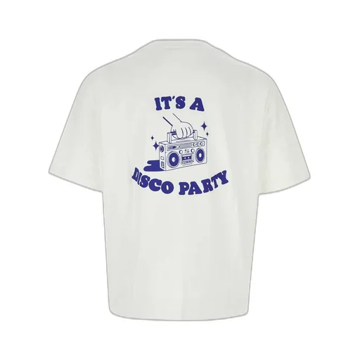 Disco Logo Printed Crewneck T-Shirt