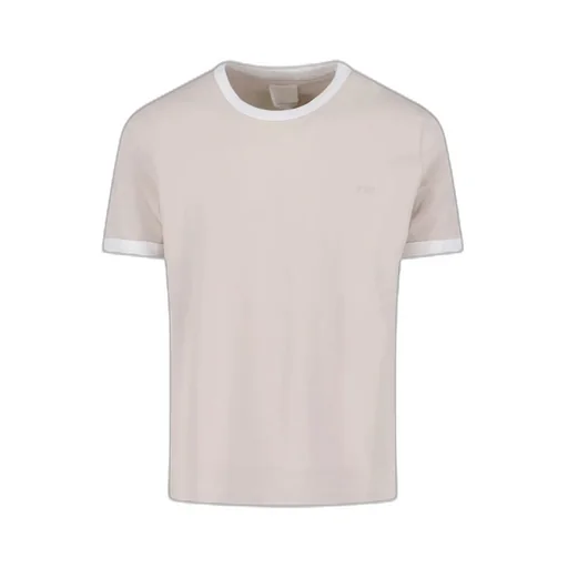 Contrast Trim Crewneck T-Shirt