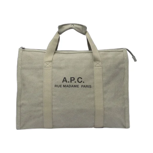 RÉCupÉRation Logo Printed Tote Bag