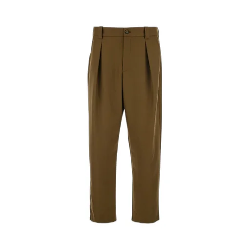 Regular Fit Pleat Detailed Trousers
