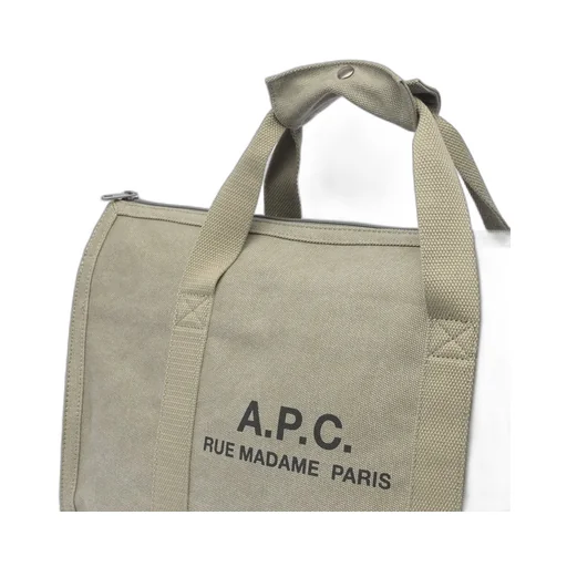 RÉCupÉRation Logo Printed Tote Bag