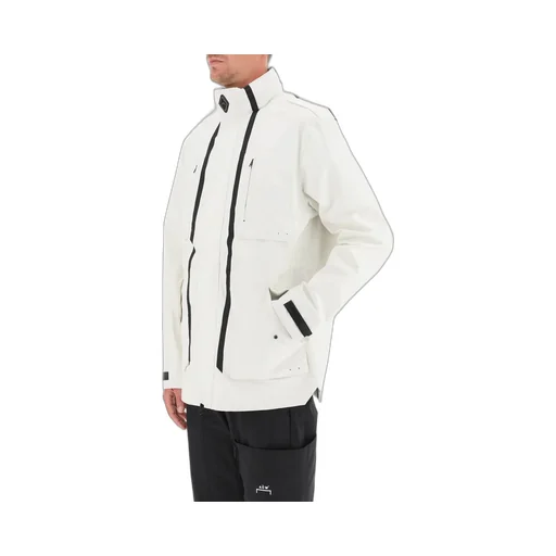Double-Slider Zipped Filed Jacket