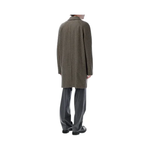 Long-Sleeved Buttoned Coat