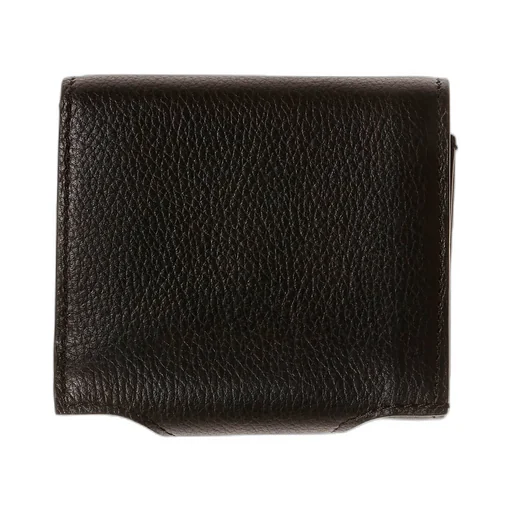Logo Engraved Tri-Fold Wallet
