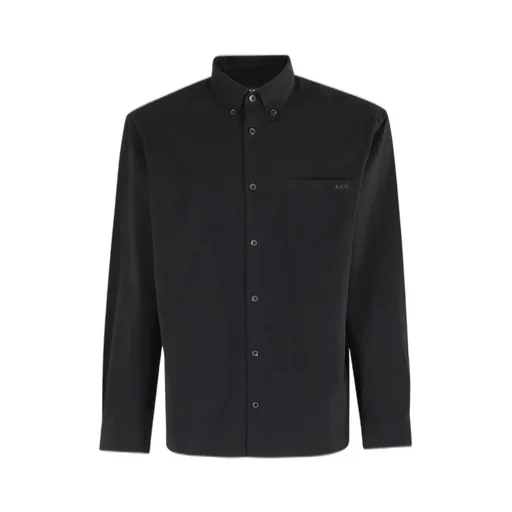 Logo-Embroidered Long-Sleeved Shirt