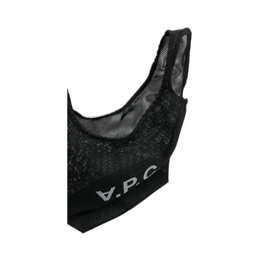 Logo-Printed Shopping Tote Bag