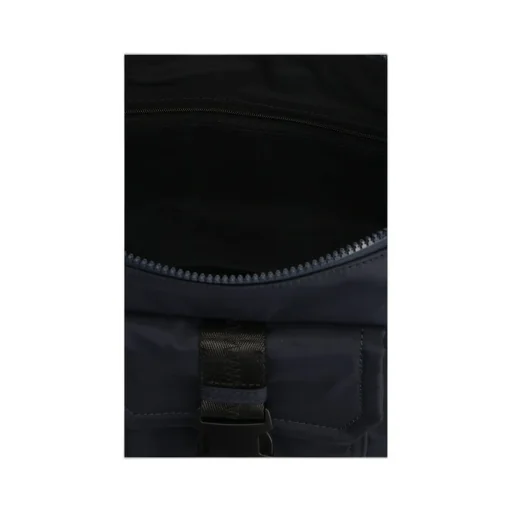 Logo Buckled Zipped Shoulder Bag