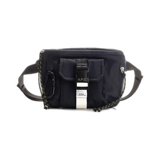 Logo Patch Buckled Belt Bag