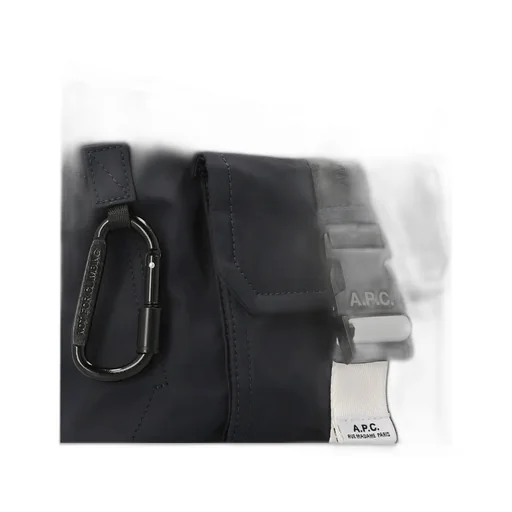 Logo Buckled Zipped Shoulder Bag