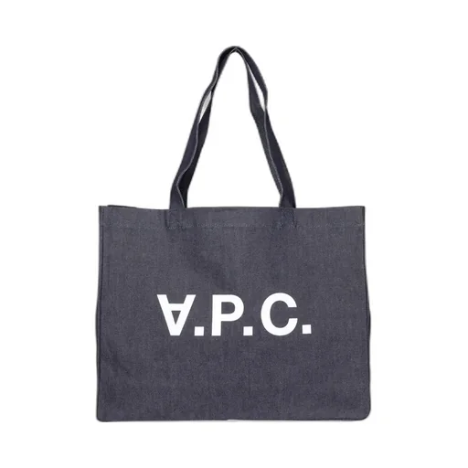Daniela Denim Shopping Tote Bag