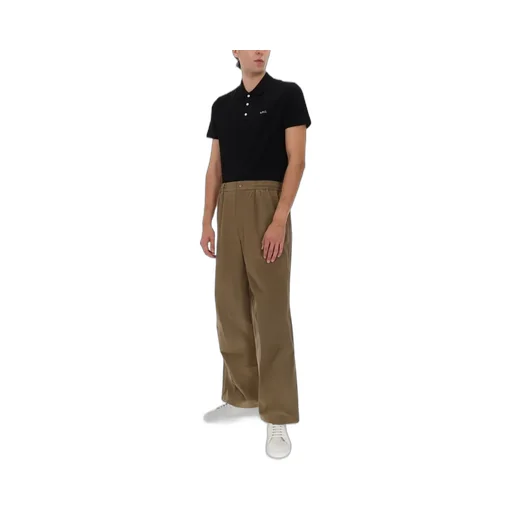 Wide Leg Elasticated Waistband Trousers