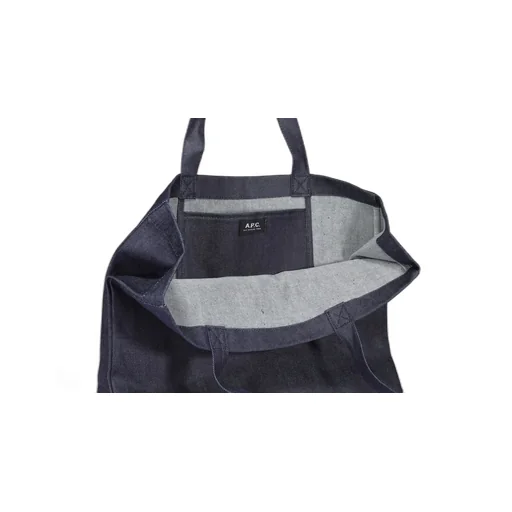 Daniela Denim Shopping Tote Bag