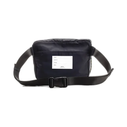 Logo Patch Buckled Belt Bag