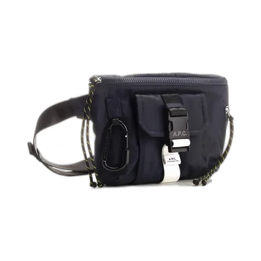 Logo Patch Buckled Belt Bag