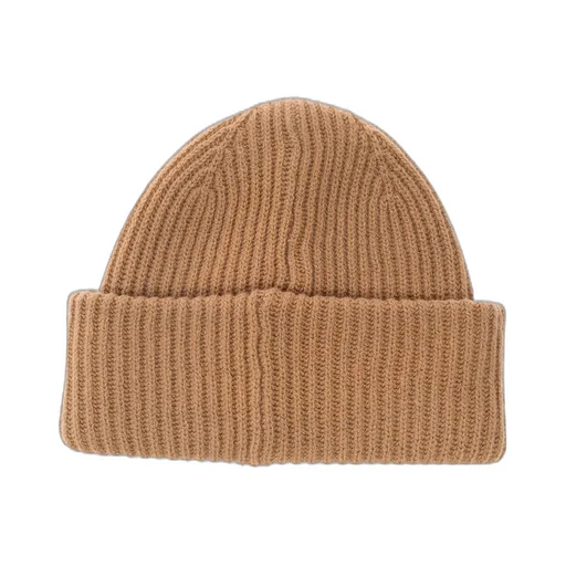 Logo Patch Knitted Beanie