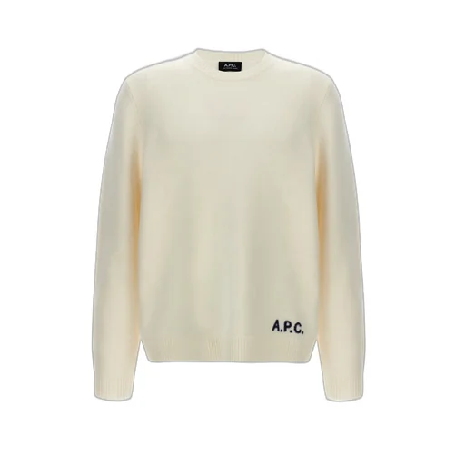 Edward Logo Intarsia-Knit Crewneck Jumper