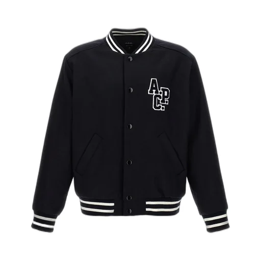 Micky Logo Patch Bomber Jacket