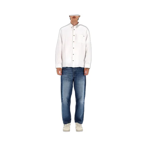 Logo-Embroidered Long-Sleeved Shirt