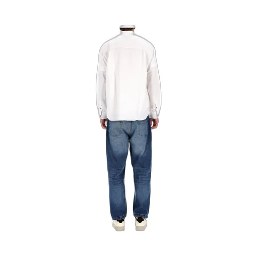 Logo-Embroidered Long-Sleeved Shirt
