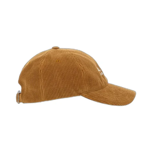 Logo Printed Corduroy Cap