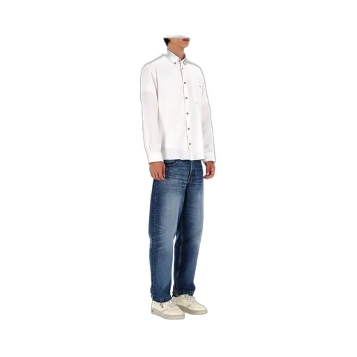 Logo-Embroidered Long-Sleeved Shirt