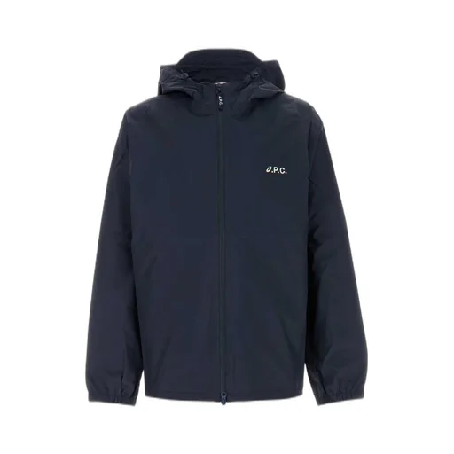 X Asics Logo Printed Hooded Jacket