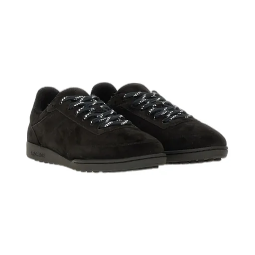 Round-Toe Lace-Up Sneakers