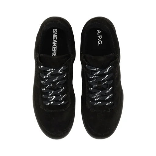 Round-Toe Lace-Up Sneakers