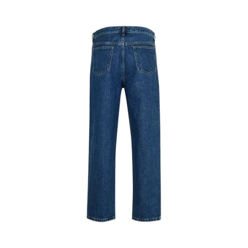 Straight-Leg Slim-Cut Jeans